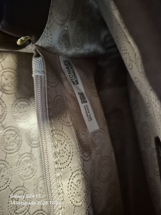 Torebka Skórzana Michael Kors czarna