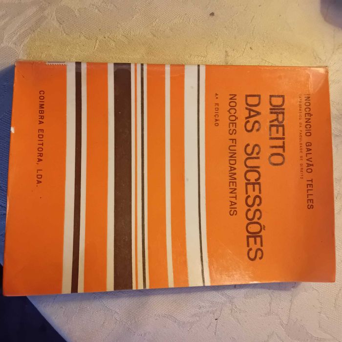 Inocencio Galvao Telles, Direito Das Sucessões