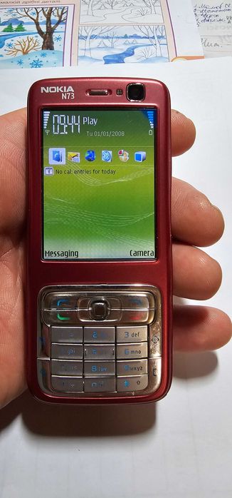 Nokia N73 Cherry Red,original