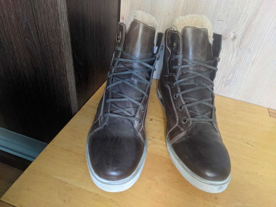 Fretz Men - швейцарські шкіряні зимові водостійкі черевики