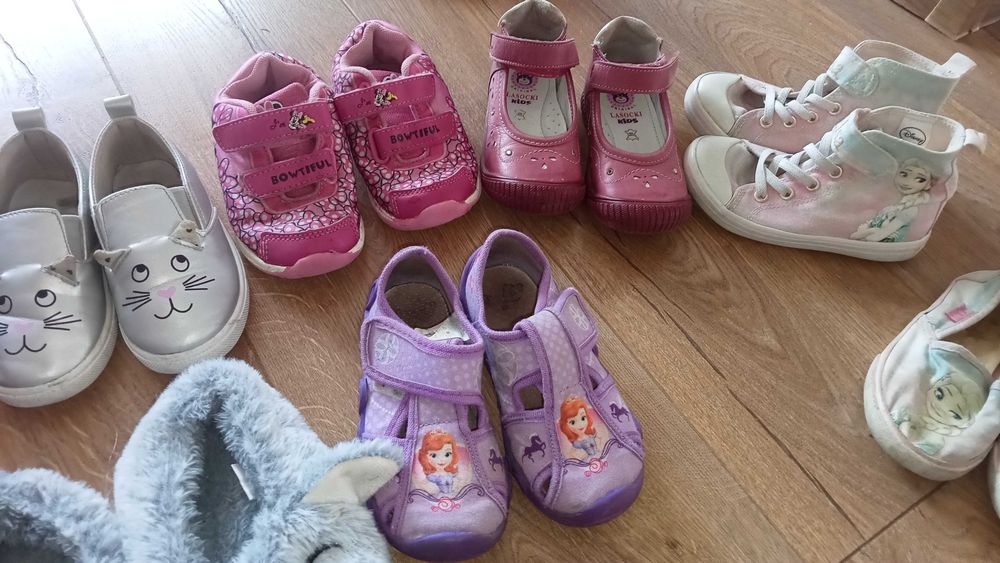 Buciki paka zestaw 25 Lasocki kapcie adidasy baleriny trampki ELSA