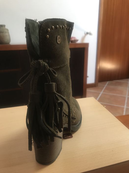 Botas verde kaki da Carmela n 35