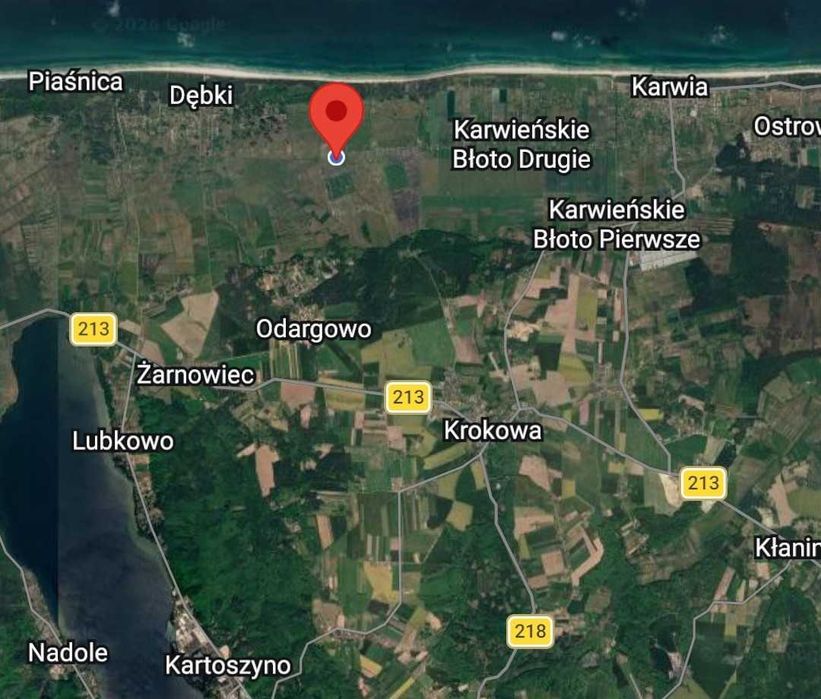 Działka Karwieńskie Błota II - Widok 2