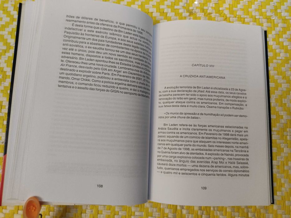 Osama Bin Laden - A estratégia de terror – 
Roland Jacquard