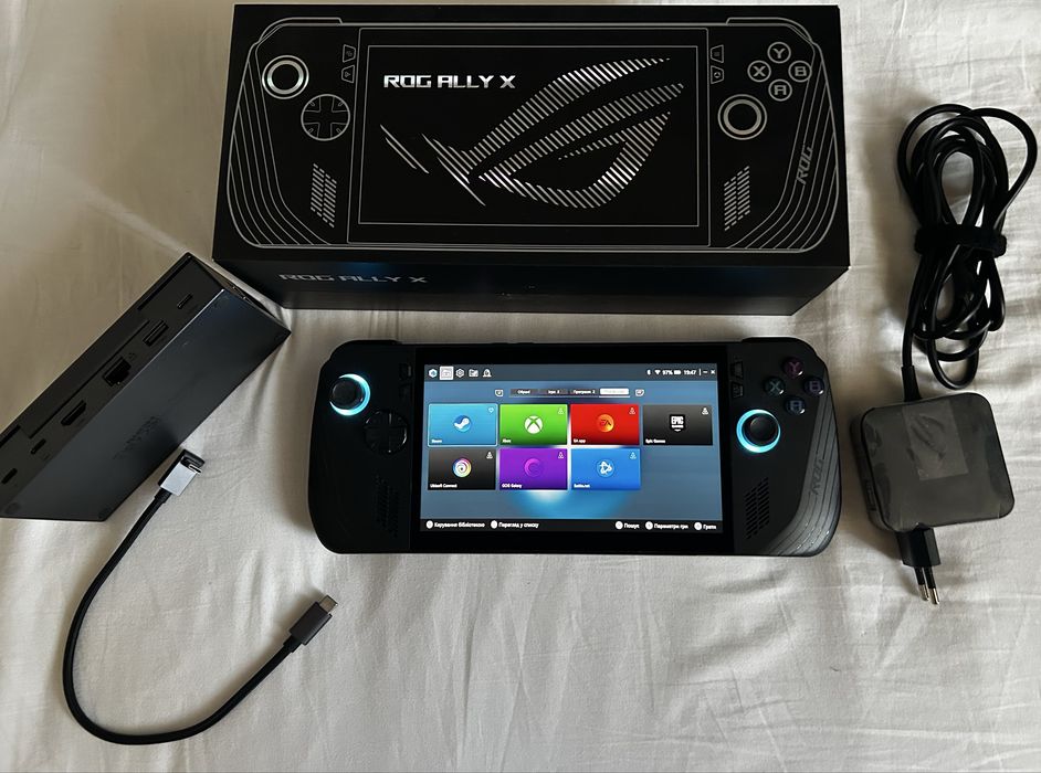 Asus Rog Ally X 1TB + док станція