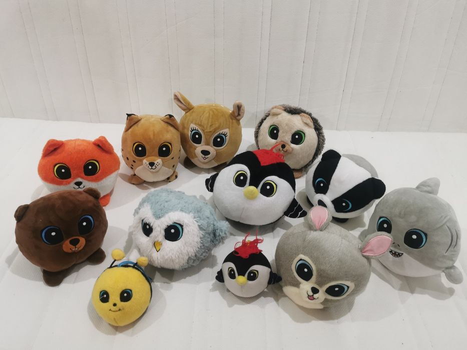 Conjunto de peluches coleção  pingo doce