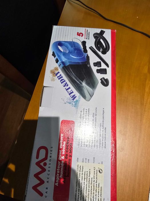 Aspirador para automóveis sem fios