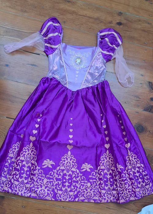 Fato máscara Rapunzel Disney 8 anos