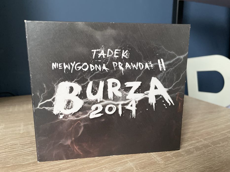 Tadek niewygodna prawda II 2 Burza 2014 plyta cd rap hip hop