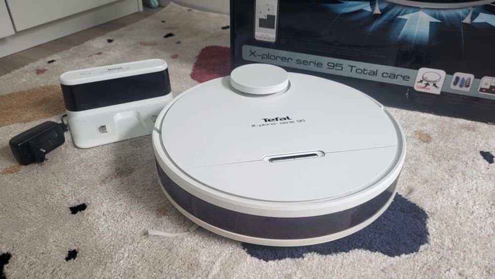 Tefal X-plorer serie 95, total care, robot sprzątający (odkurzanie + m