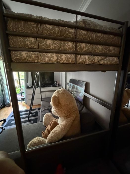 Cama alta+ colchão