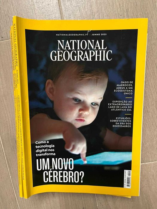 Revistas National Geographic (Abr 2024 – Fev 2026)