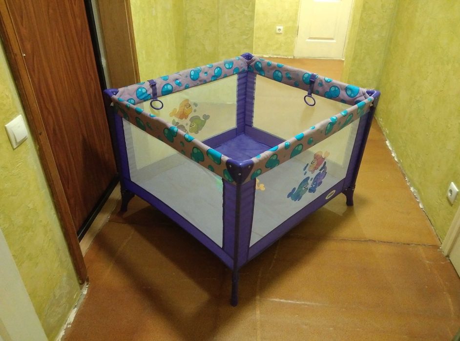 Складной манеж- кровать