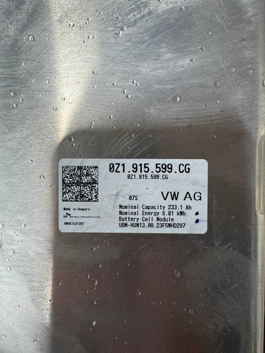 Батарея,Акумулятор Ячейка,Модулі SKODA ,VW ID.4 ID.5 352V 234Ah 82kWh