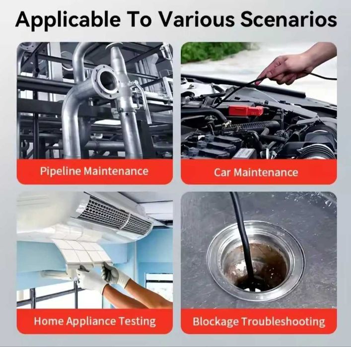 Ендоскоп Керований Поворотний під Android, iOS U200 6мм 1 м