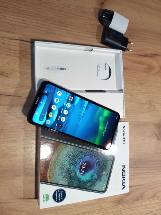 Nokia X10 6Gb 5G zielony