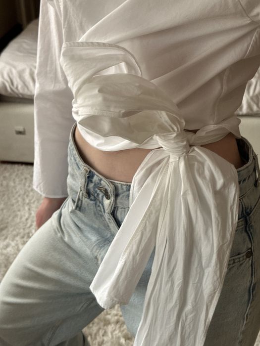 сорочка на завʼязку Massimo Dutti