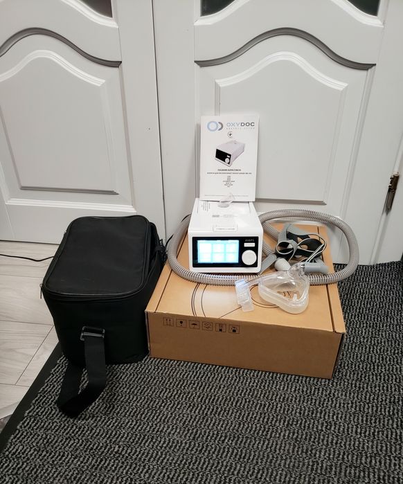 Гарантія! +Маска! Апарат неінвазивної вентиляції CPAP/BіPAP/ST/AVAPS
