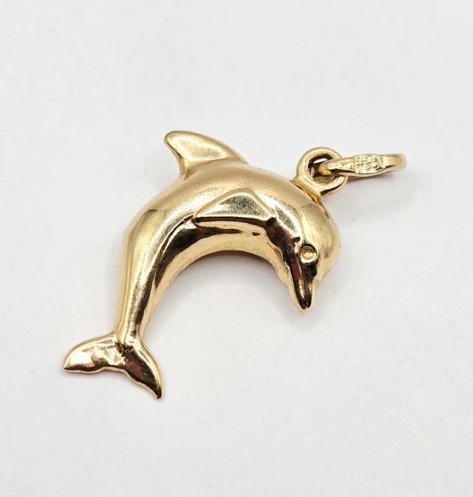 Przywieszka Złota Delfinek 585 waga 1,74gr