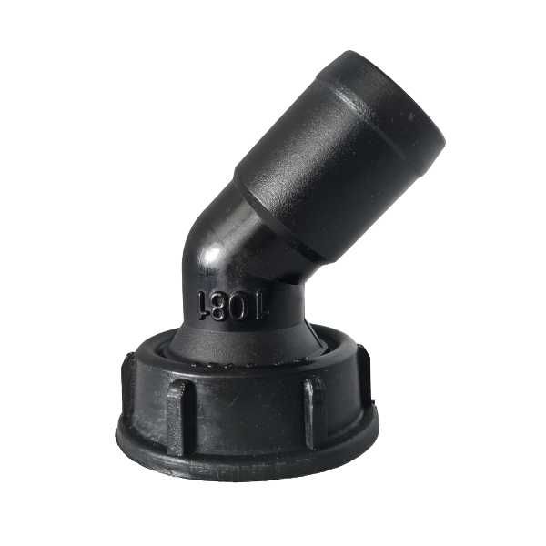 Kolano filtra ssawnego fi32 z nakrętką - BIARDZKI