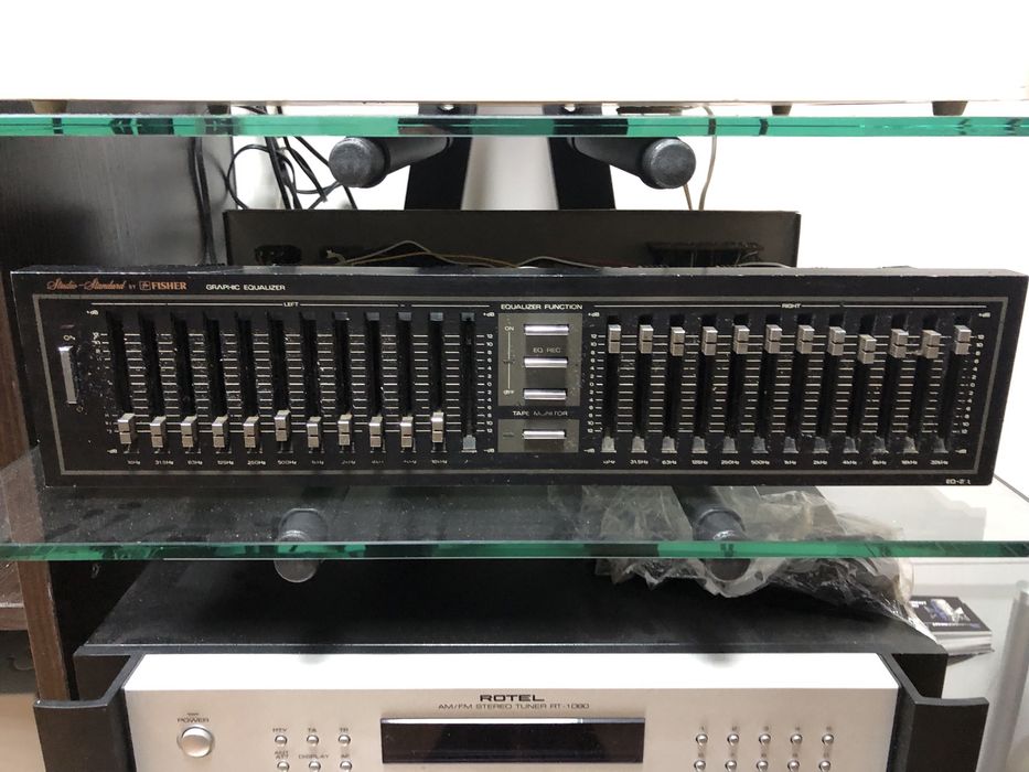 Эквалайзер Fisher EQ275 (1983) Vintage Stereo Graphic Equalizer 3 999
