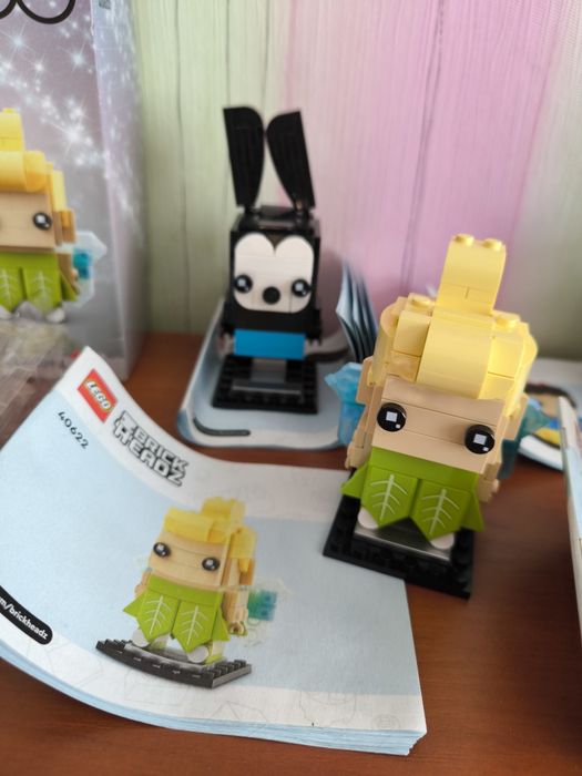 LEGO Brick Headz 100 років Disney (40622) дінь дінь,білосніжка дісней