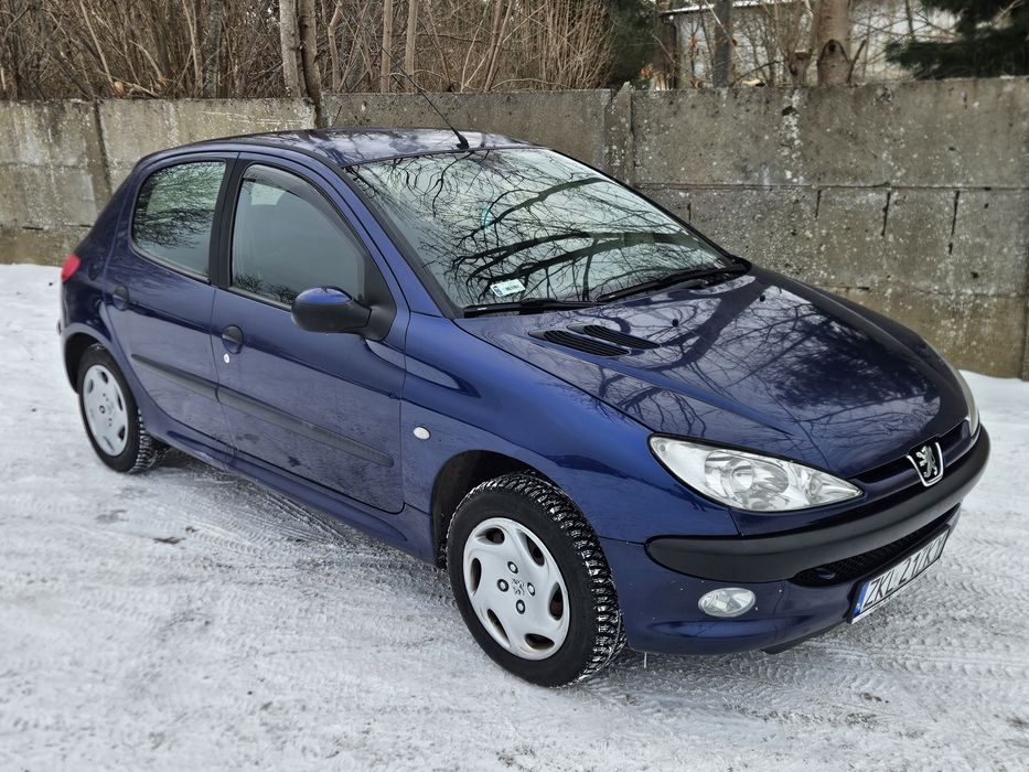 Peugeot 206 1.4*100 tys przebiegu *Wspomaganie * Klimatyzacja *  Super