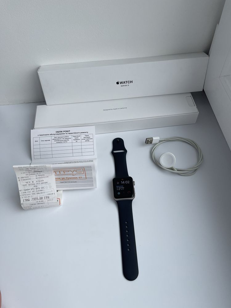 Apple Watch 3 series 42mm: 3 299 грн. - Смарт годинники Вінниця на Olx