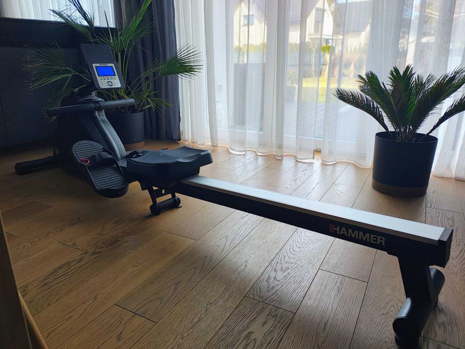 Wioślarz magnetyczny Hammer COBRA XTR PLUS II, Ergometr wioślarski