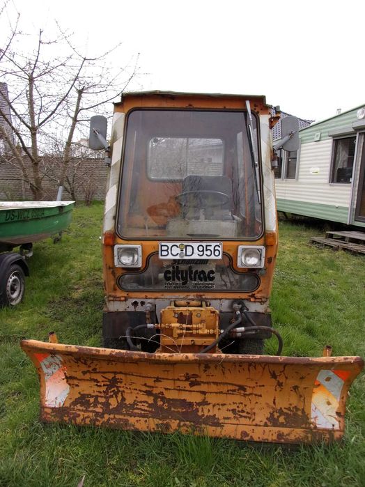 BOSCHUNG CityTrac 40 mini pług kiper SPRAWNY