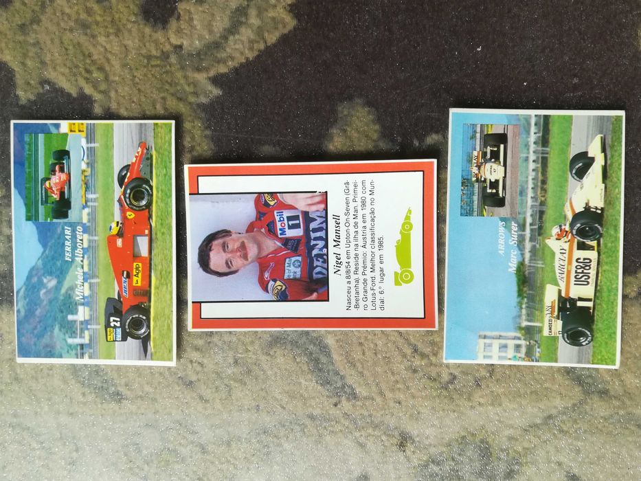 Calendários vintage Fórmula 1