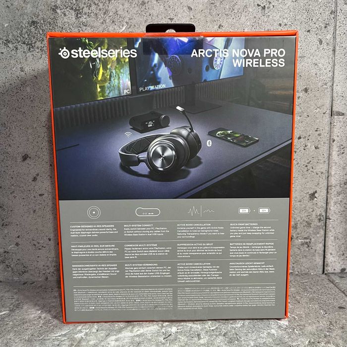 Słuchawki STEELSERIES ARCTIS NOVA PRO WIRELESS | Nowe | Gwarancja | Firma
