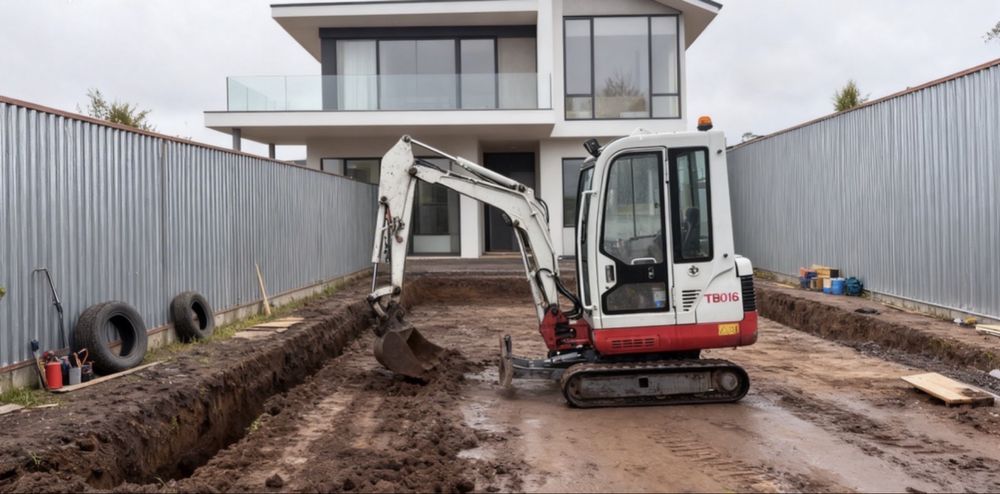 Minikoparka takeuchi tb016