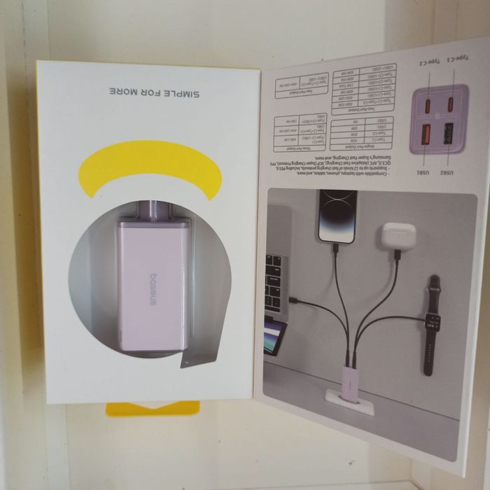 Зарядка Baseus, Voltme