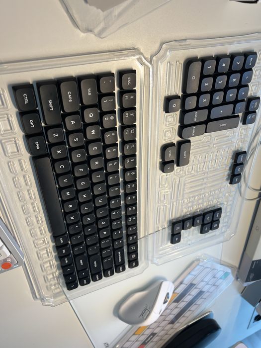 Nuphy nSA Profile Double-shot PBT кейкапи WoB