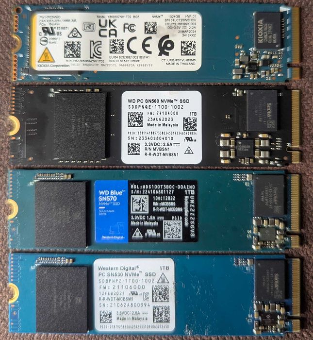 SSD M2 256-512-1TB