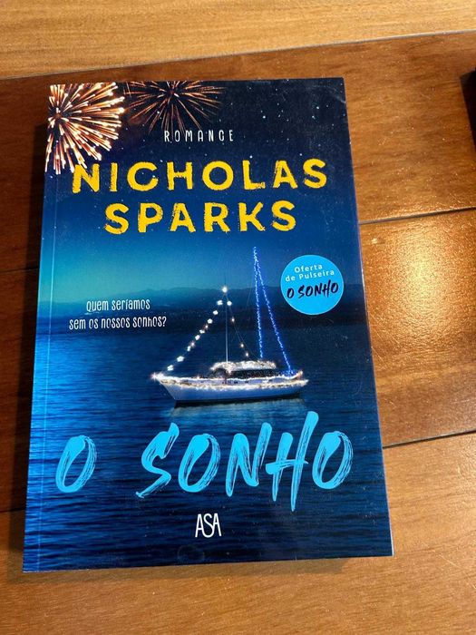 Livro o Sonho de Nicolas Sparks
