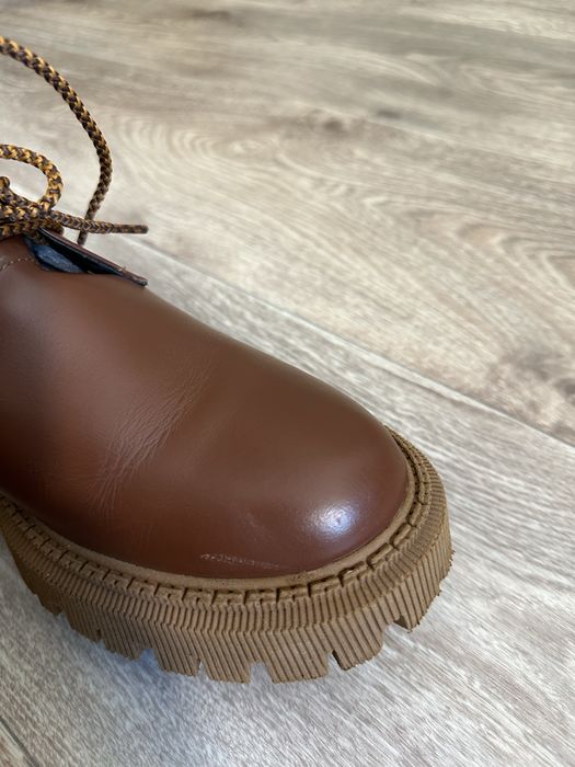 Чоботи, шкіра, ботинки з хутром , 40 розмір, 26 см довжина устілки