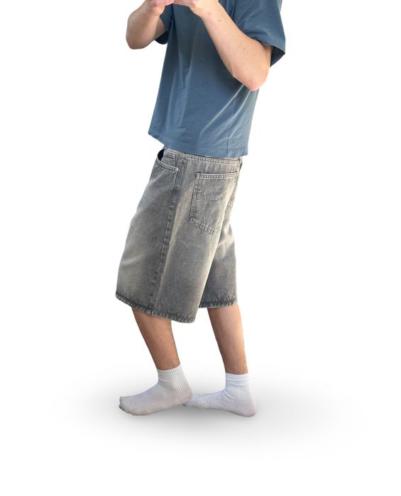 Шорти Bershka Skater Super Baggy Широкі Скейтер Супер Беггі Shorts