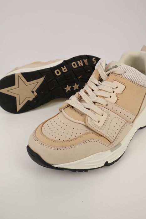 Sandro Buty damskie Trampki Rozmiar 38 Beżowe Buty codzienne Sportowe SCH4011