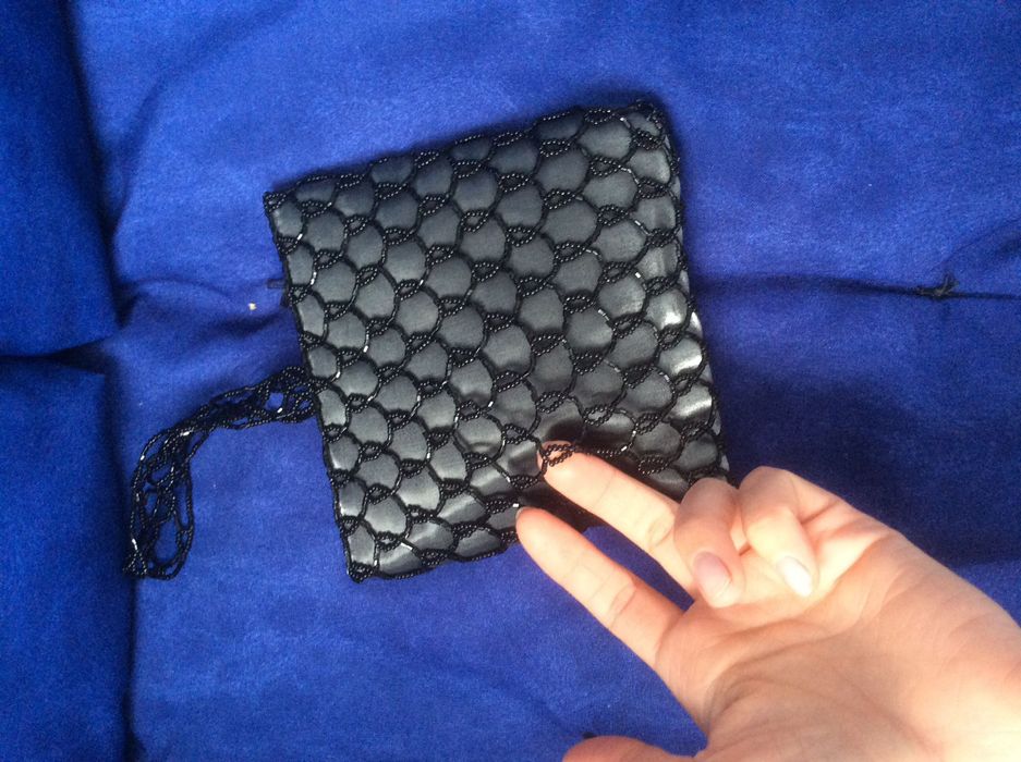 Клатч вишитий біссером