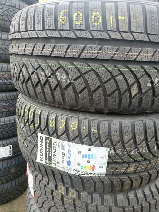 Nowe opony zimowe 265/40/20 Kumho 2 sztuki 2024r