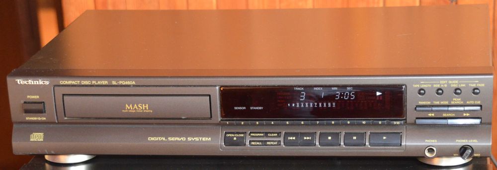 odtwarzacz CD Technics SL-PG 460 A   MASH   ładny