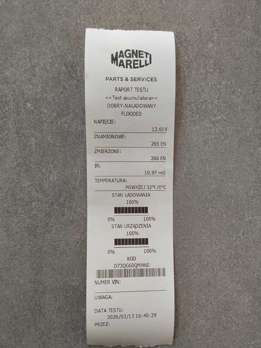 Akumulator YUASA 35Ah 265A (EN) - 12V