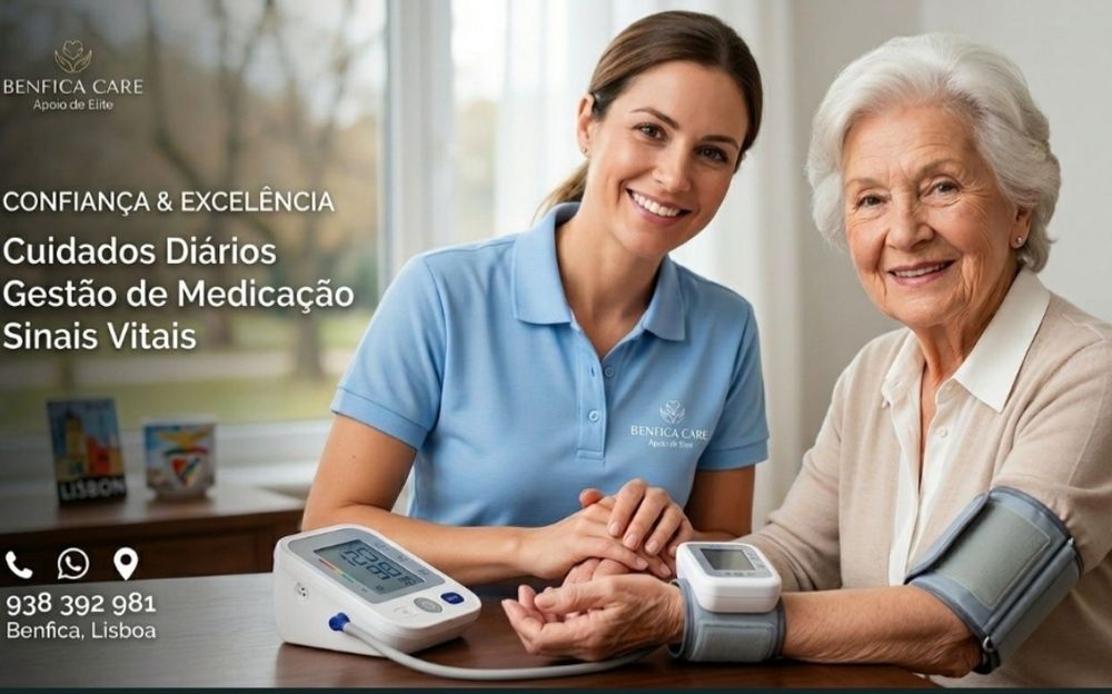 Cuidar com Coração: Apoio Domiciliário Profissional