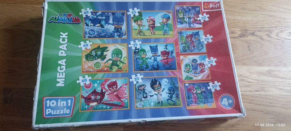 Puzzle Pidżamersi 10 w 1