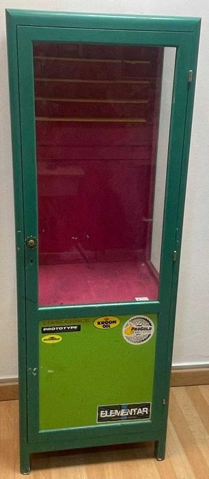 Movel antigo, vitrine, expositor em madeira