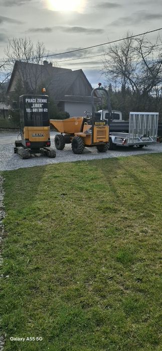 Usługi Brukarskie Prace ziemne minikoparka Koparka