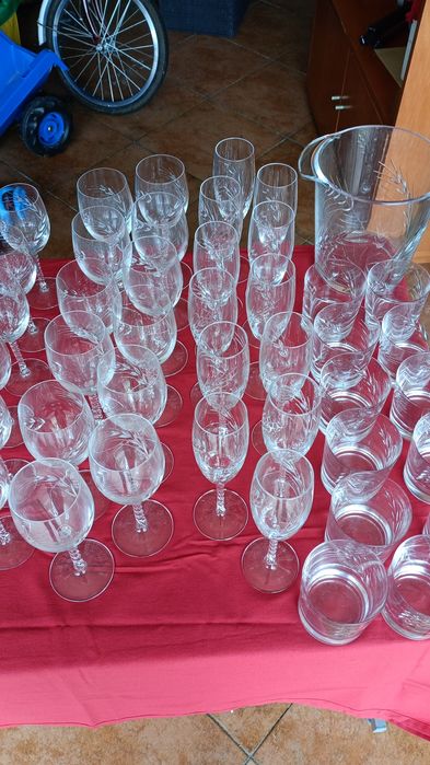 Copos de cristal Atlantis