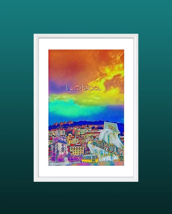 Quadro Lisboa arte